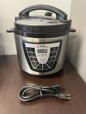 Used, Power Pressure Cooker XL 6 Quart Model PPC770 Silver Black Stainless Steel WORKs for sale  Shipping to South Africa