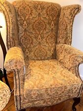 Antique upholstered wing for sale  YEOVIL