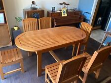 Teak table chairs for sale  Torrance