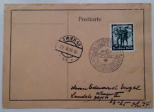 1938 german postal for sale  Shipping to Ireland