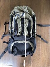 The North Face Hiking/Camping Pack Backpack Bag Size Large L green  Gray for sale  Shipping to South Africa