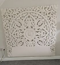 carved headboard for sale  HEREFORD