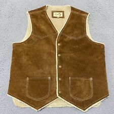 Scully leather vest for sale  Brimley