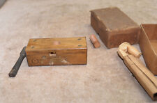 Vintage Maples 3/4" x 6 TPI wood tap & die set woodworking clamp tool lot, used for sale  Shipping to South Africa