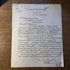1930 letter shares for sale  PRESTEIGNE