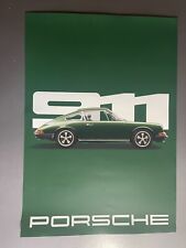 Early 1970s Porsche 911 Speedster Showroom Advertising Poster - RARE!! Awesome for sale  Shipping to South Africa