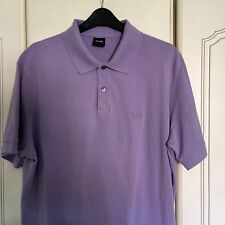 shirt boss polo hugo purple for sale  MANCHESTER