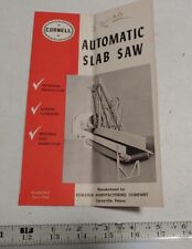 Vintage slab saw for sale  Reading