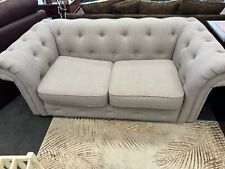 Grey chesterfield style for sale  HARTLEPOOL