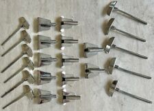 Vintage Fibes Lot of 11 Bass Drum T-Rods and Claws for Drum Set, used for sale  Shipping to South Africa