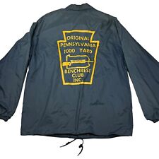 Vintage Pennsylvania 1000 Yard Benchrest Shooting Club Windbreaker Jacket Sz M for sale  Shipping to South Africa