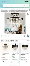 Crystal chandelier light for sale  Barbourville