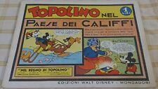 albo lisca pesce Disney -Topolino nel pase dei Califfi - ristampa Mondadori usato  Scandiano