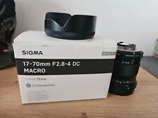 sigma 17 70mm nikon gebraucht kaufen  Hüttlingen