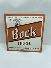 Bock beer label d'occasion  Expédié en Belgium