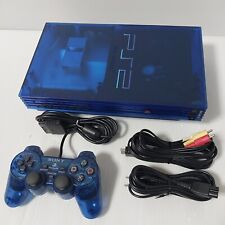 Consola PlayStation2 PS2 Ocean Blue azul translúcido SCPH-37000 L NTSC-J sin caja, usado segunda mano  Embacar hacia Argentina
