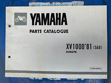 Xv1000 parts catalog for sale  BRACKNELL