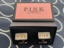Thoms pink cufflinks for sale  READING