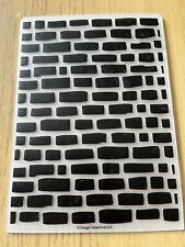 Brickwork embossing folder for sale  LEICESTER