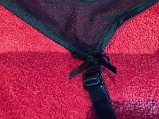 Black suspender belt for sale  LONDON