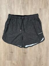 Legends Luka Shorts Men L Gray Athletic Running Gym Workout 5” Inseam Zip Pocket for sale  Shipping to South Africa