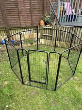 Metal dog playpen for sale  ST. AUSTELL