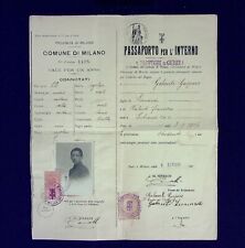 Passaporto per interno usato  Italia