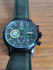 Watch Mens Hawker Hurricane AVI-8 Leather Green Strap. Never used unwanted gift for sale  Shipping to South Africa