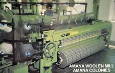 Amana Colonies Iowa - Trabalhador de moinho de lã com máquinas de tecelagem computadorizadas comprar usado  Enviando para Brazil