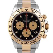 PERFEITO ESTADO Rolex Daytona Cosmograph 40mm Newman relógio de dois tons ouro preto 116503 comprar usado  Enviando para Brazil