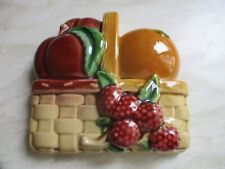 Basket fruit ceramic for sale  SOUTHSEA