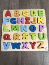 large wooden alphabet puzzle for sale  Winona