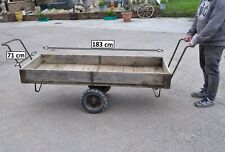 Old wooden trolley for sale  TAUNTON