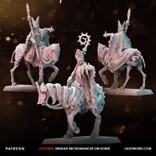 MINIATURAS Last Sword Undead Grave Necromancer Horse  miniatures  32mm old world segunda mano  Embacar hacia Argentina