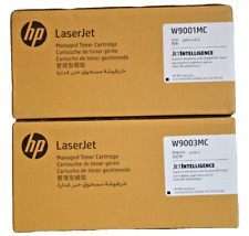 2x oryginalny toner HP (1x W9001MC Cyan i 1x W9003MC Magenta) do LaserJet E65050, używany na sprzedaż  Wysyłka do Poland