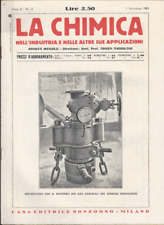 1925 rivista chimica usato  Italia
