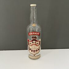 Usado, Botella de vodka roja Smirnoff 750 ml vacía vintage segunda mano  Embacar hacia Argentina