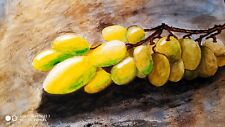 Acquerello uva gialla usato  Rimini