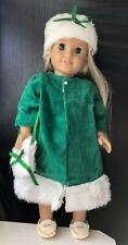 Usado,  Roupas caseiras de boneca American Girl - Roupa verde para férias comprar usado  Enviando para Brazil