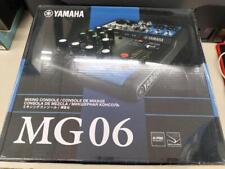Yamaha MG06 6-Channel Mixing Konsole Integriertes Mikrofon Vorverstärker comprar usado  Enviando para Brazil