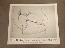 Póster de la exposición 1994 de David Hockney Stanley and Boodge segunda mano  Embacar hacia Mexico