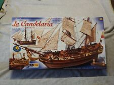 OcCre  La Candelaria Wooden Ship 13000 . Model Kit - open box Bombarda 18th Cent for sale  Shipping to South Africa