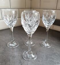 Crystal wine glasses for sale  RUSHDEN