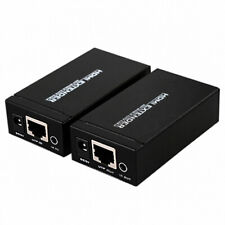 HDMI Extender Over Single CAT5E CAT6 Ethernet Network Cable 1080P IR Repeater for sale  Shipping to South Africa