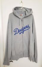 Nike MLB Los Angeles Dodgers Gray Zip up Hoodie Jacket  Men's Size 2XL for sale  Miami