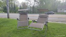 2 patio chair recliner for sale  Mchenry