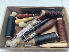 Lot Of Leather Tools, used for sale  Shipping to South Africa