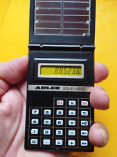 Calculatrice adler solar d'occasion  Lilles-Lomme