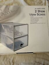 clear shoe box for sale  WOTTON-UNDER-EDGE