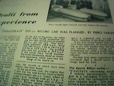 Ephemera 1949 article for sale  LEICESTER